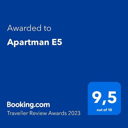 Apartman E5 Záhřeb Exteriér fotografie