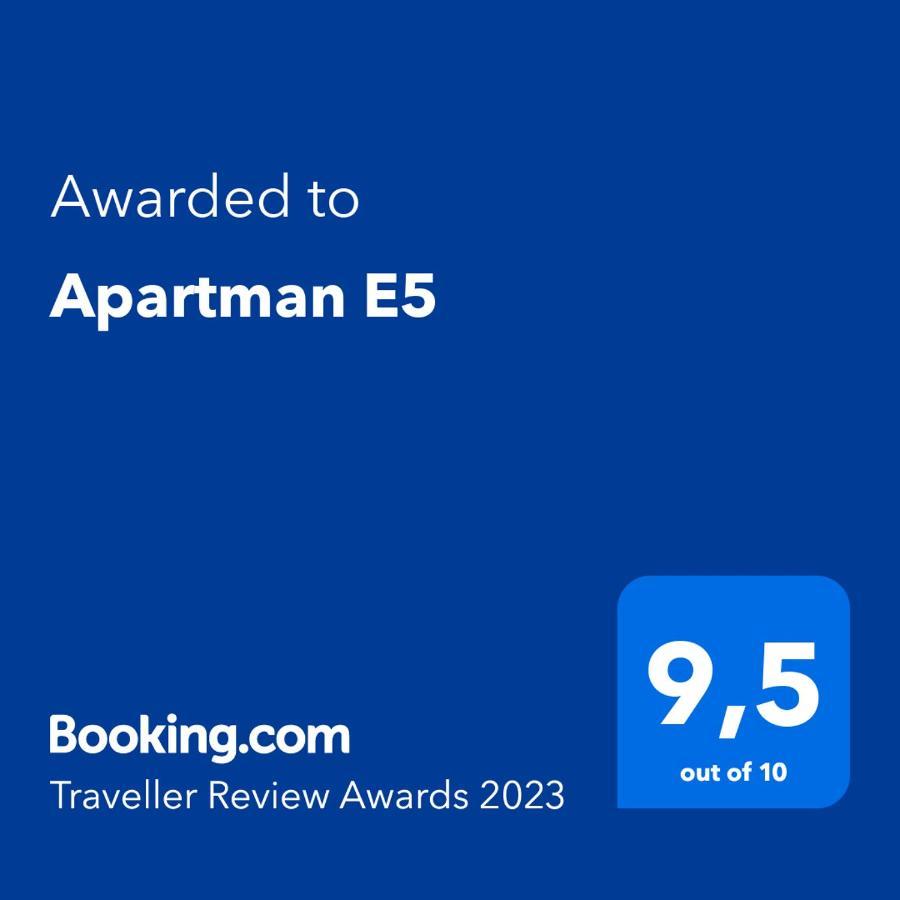Apartman E5 Záhřeb Exteriér fotografie